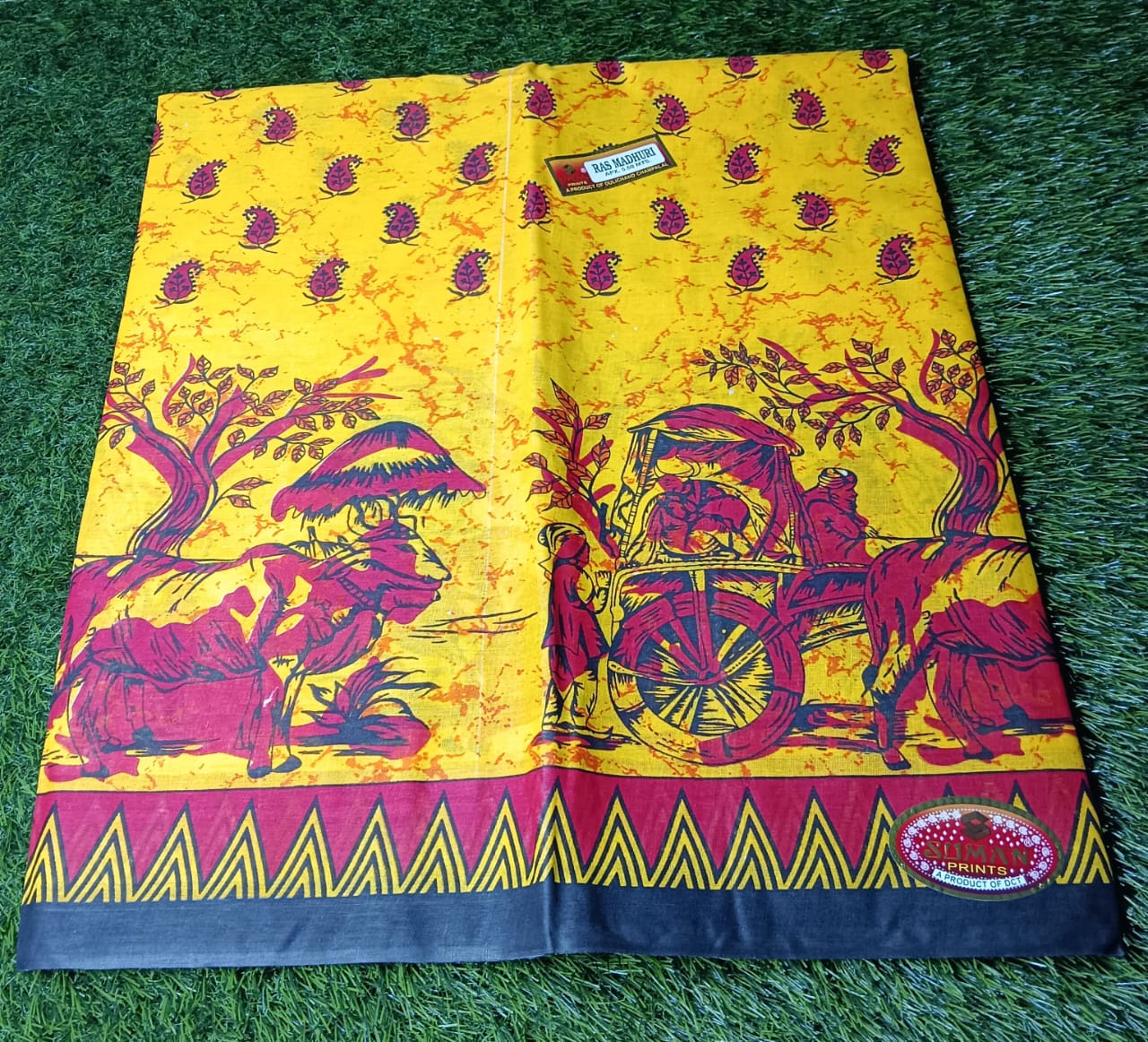 RAS MADHURI MALL MALL COTTON SAREE