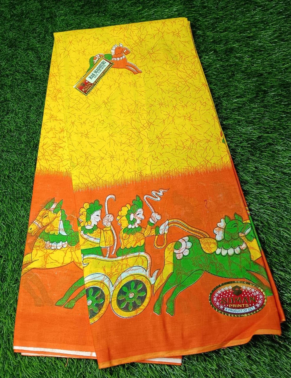 RAS MADHURI MALL MALL SUMAN COTTON SAREE