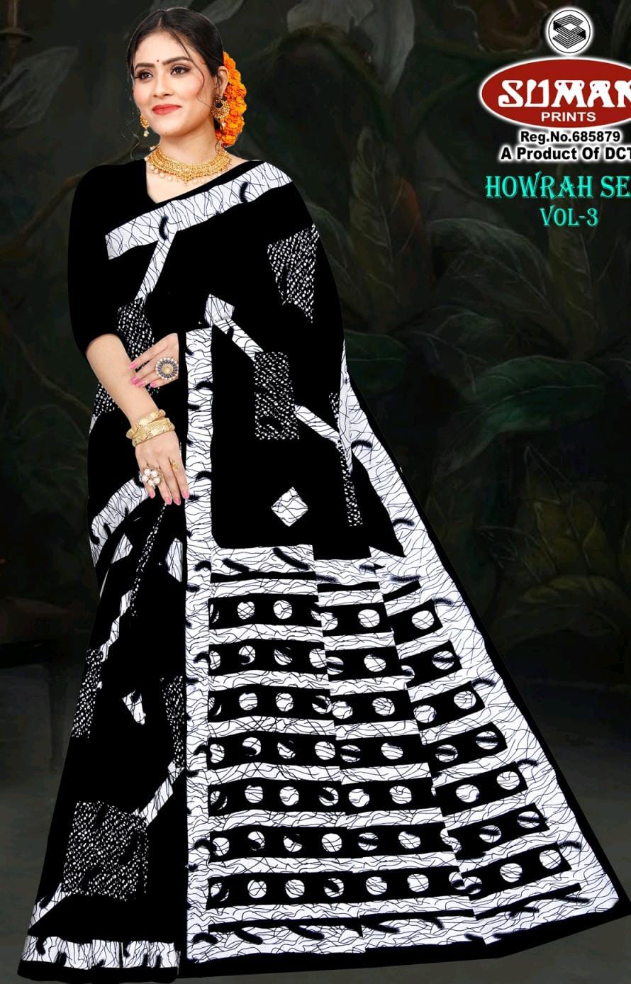 SUMON HOWRAH SETU COTTON SAREE