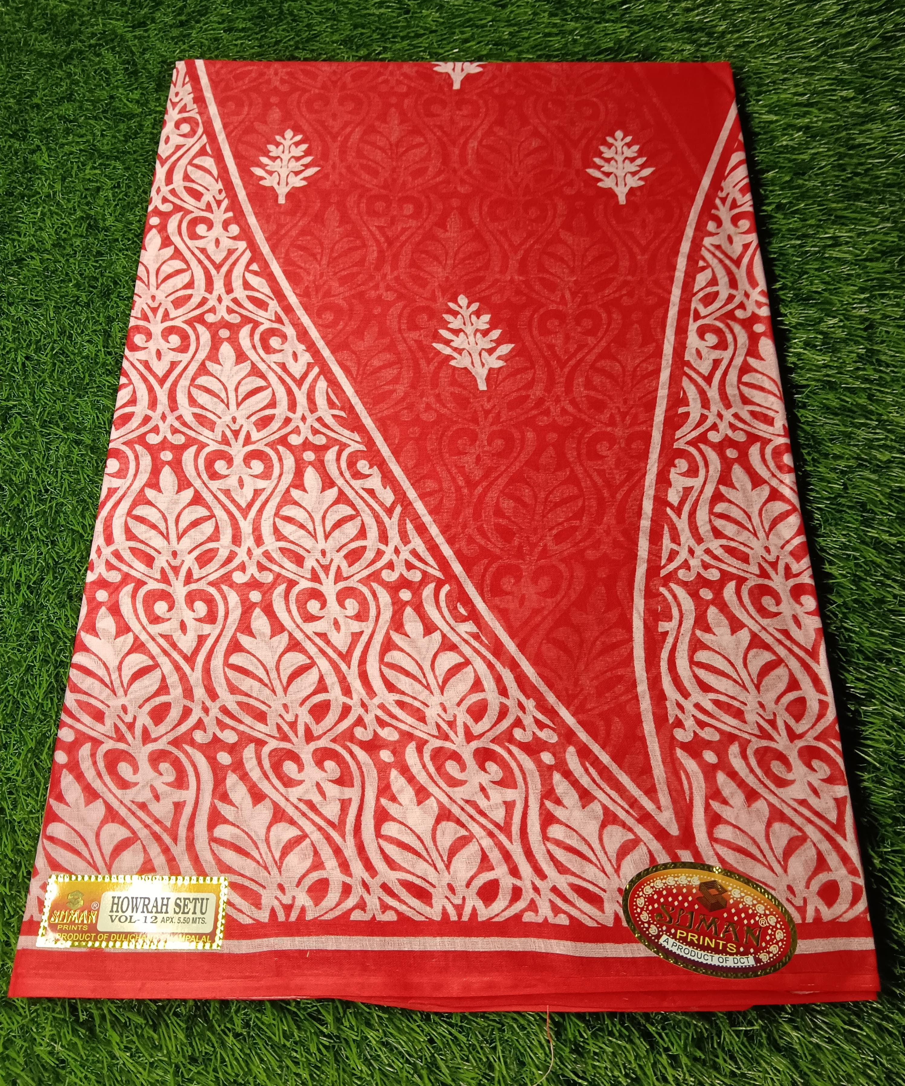 suman howrah setu cooton saree