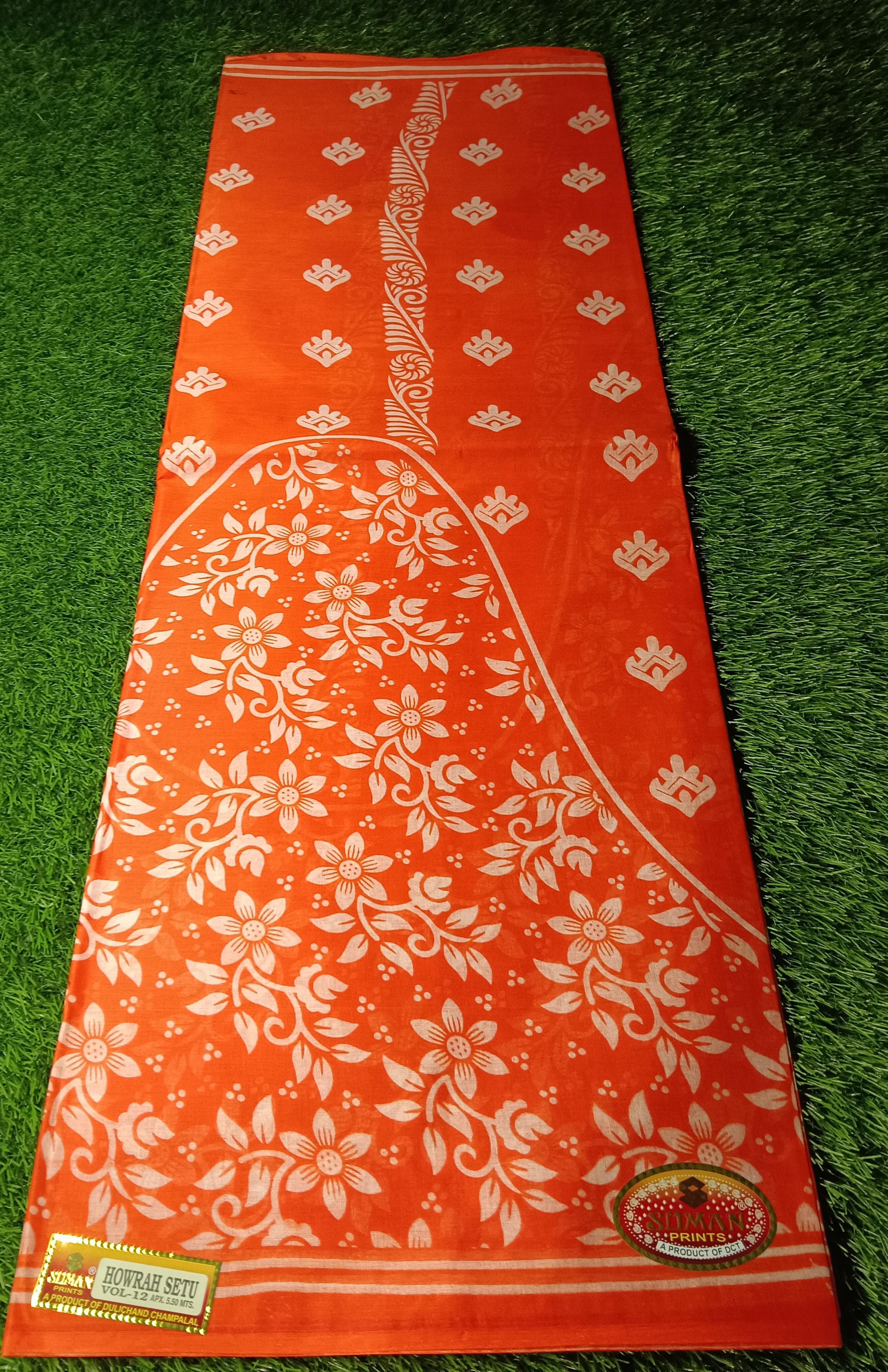 suman howrah setu cooton saree