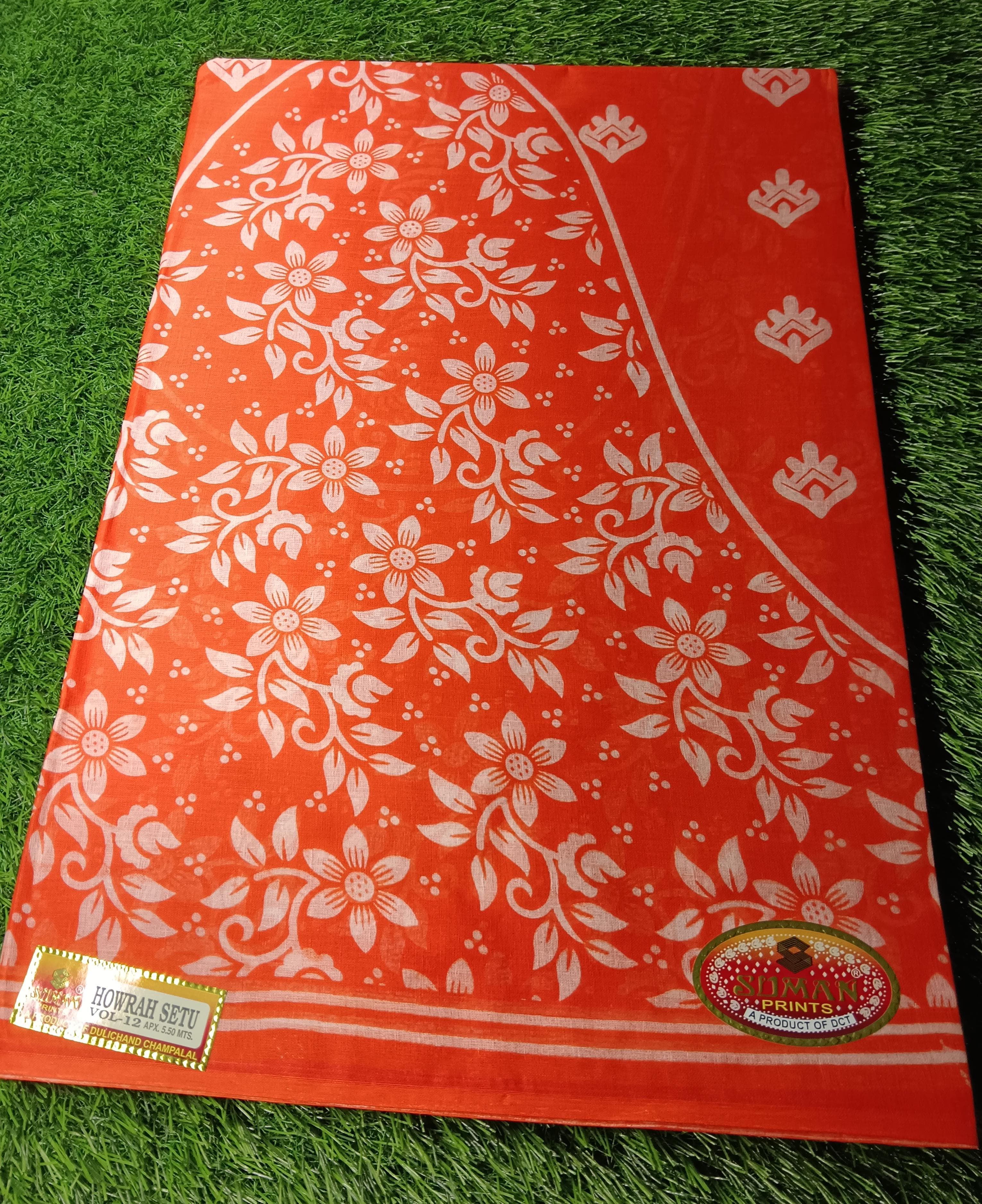 suman howrah setu cooton saree