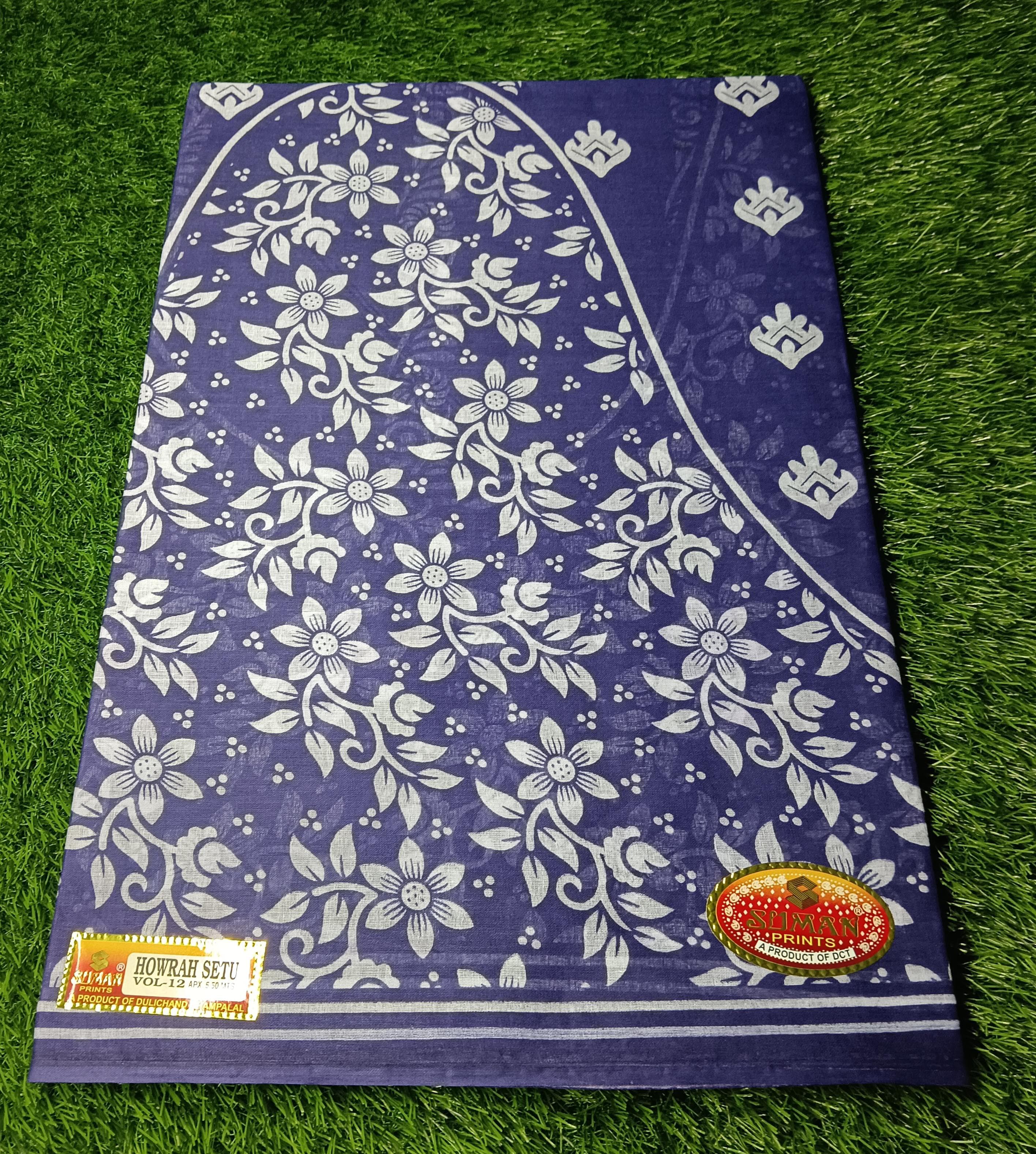 suman howrah setu cooton saree