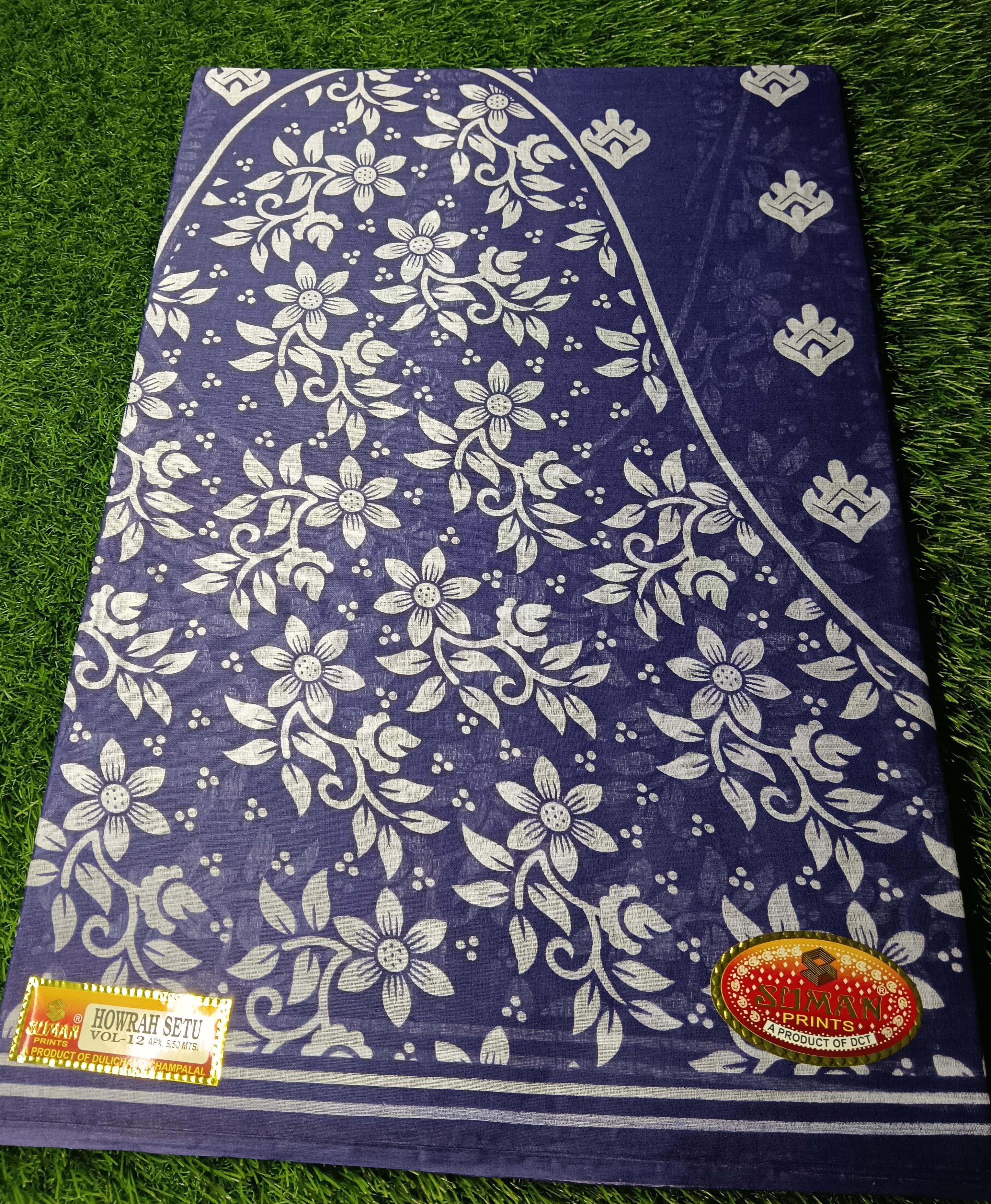 suman howrah setu cooton saree