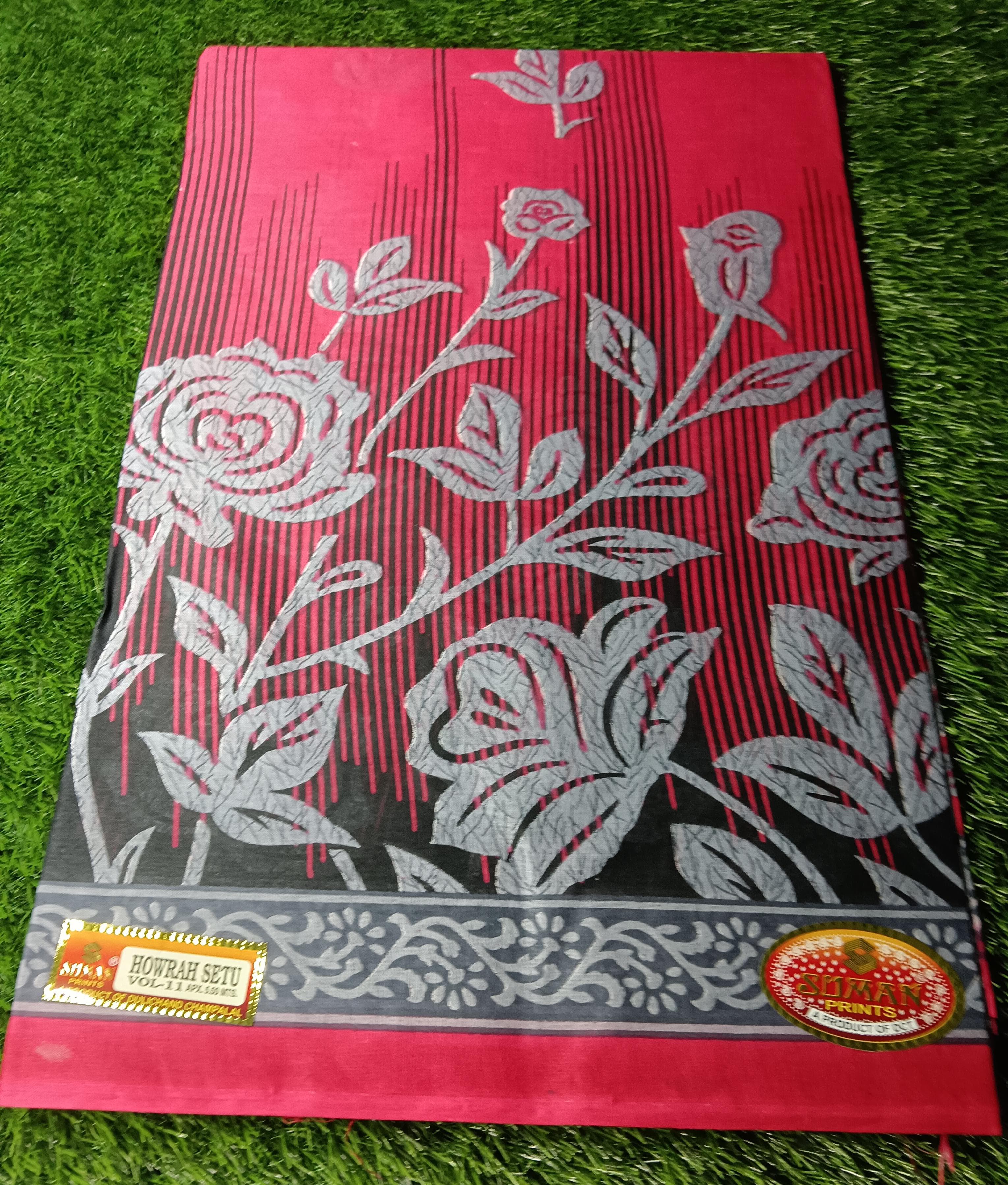 suman howrah setu cooton saree