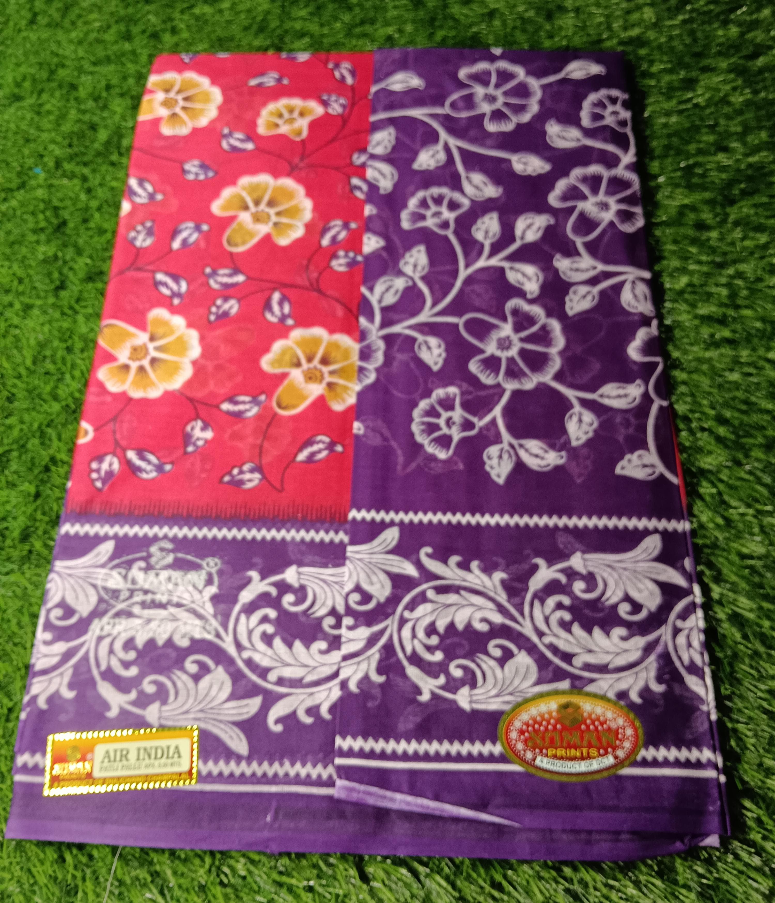 air india cooton saree