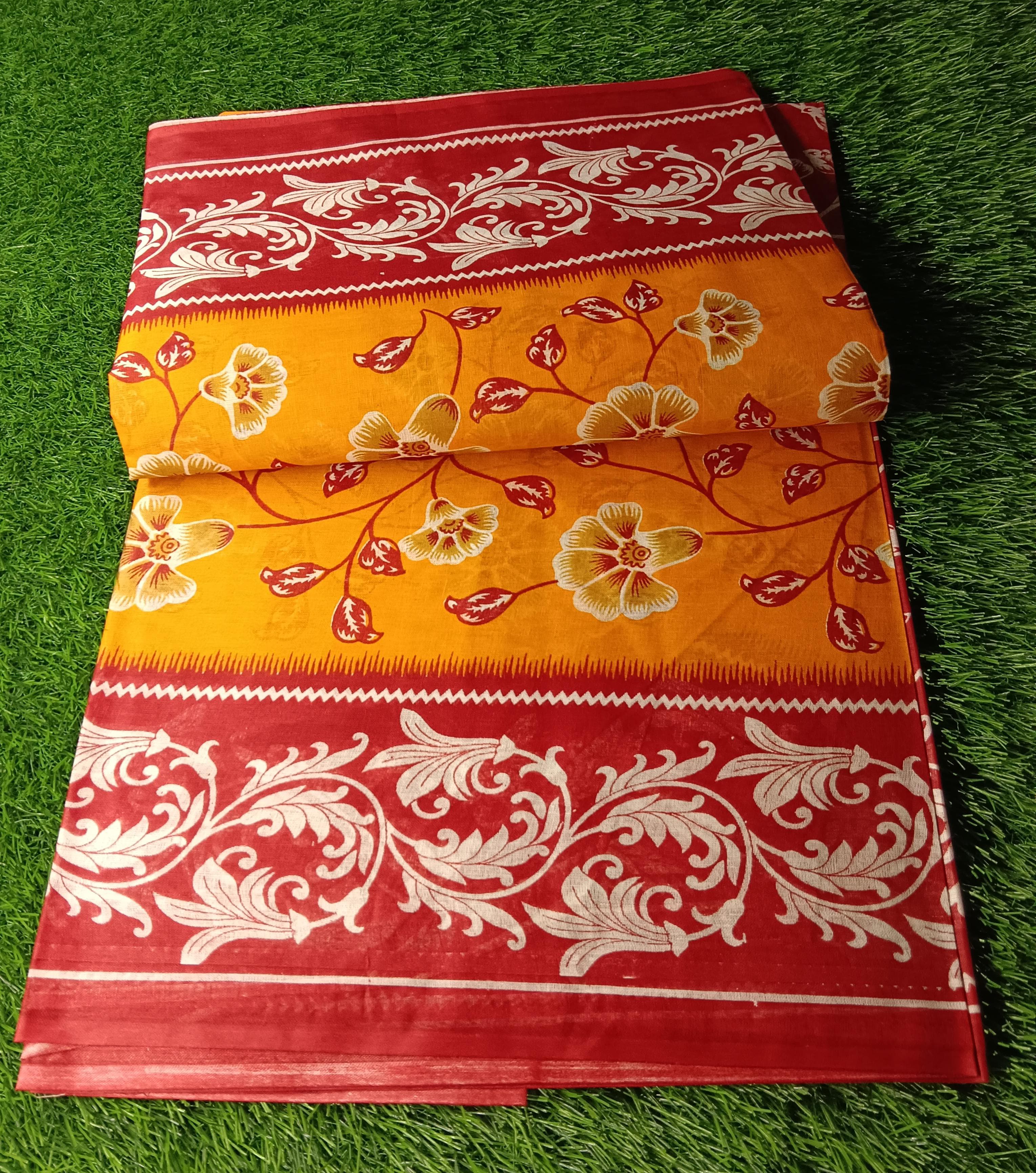 air india cooton saree